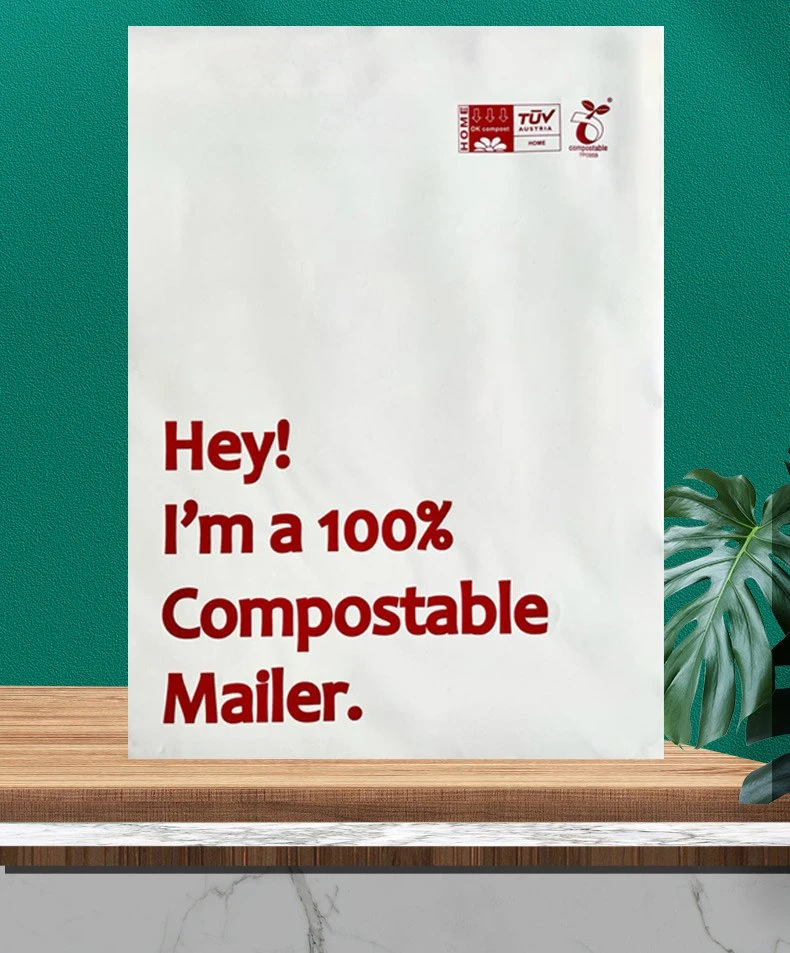 Custom Logo Color Biodegradable Plastic Poly Mail Express Shipping Bag Clothing Envelope Mail Mailing Bag