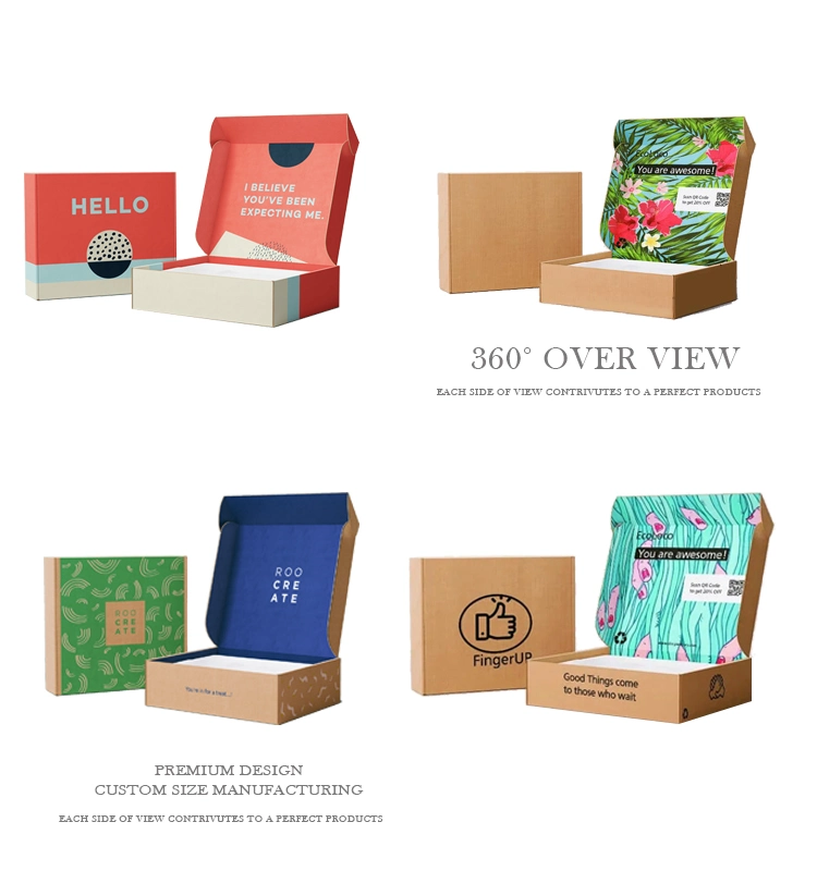 Custom Press on False Nail Polish Paper Packing Gift Box Packaging Nail Box