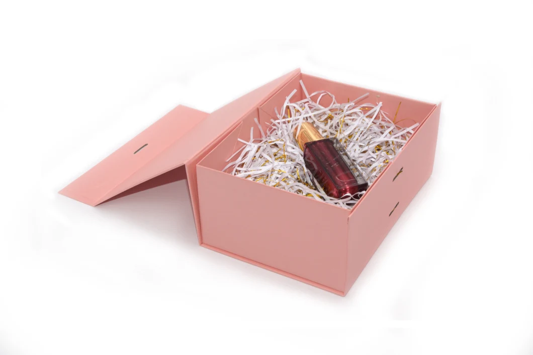 Custom Logo Luxury Paper Perfume Bottles Packaging Boxes Lid and Base Gift Perfume Box