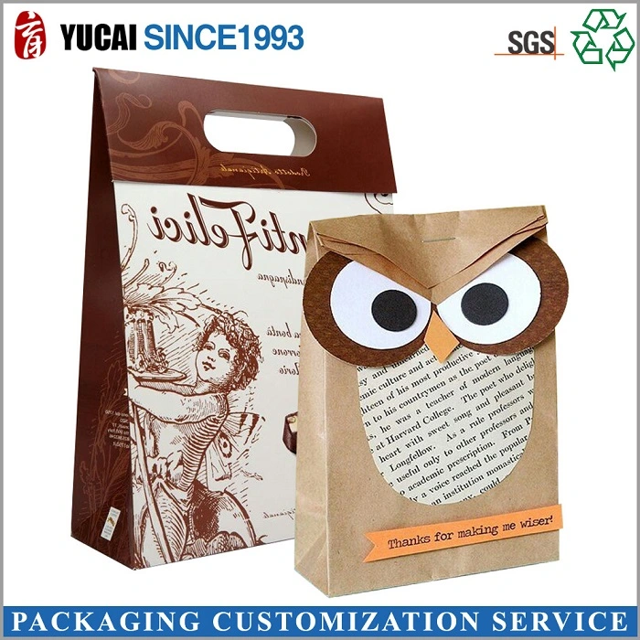 Hot Sale Custom Paper Gift Bag with Bow