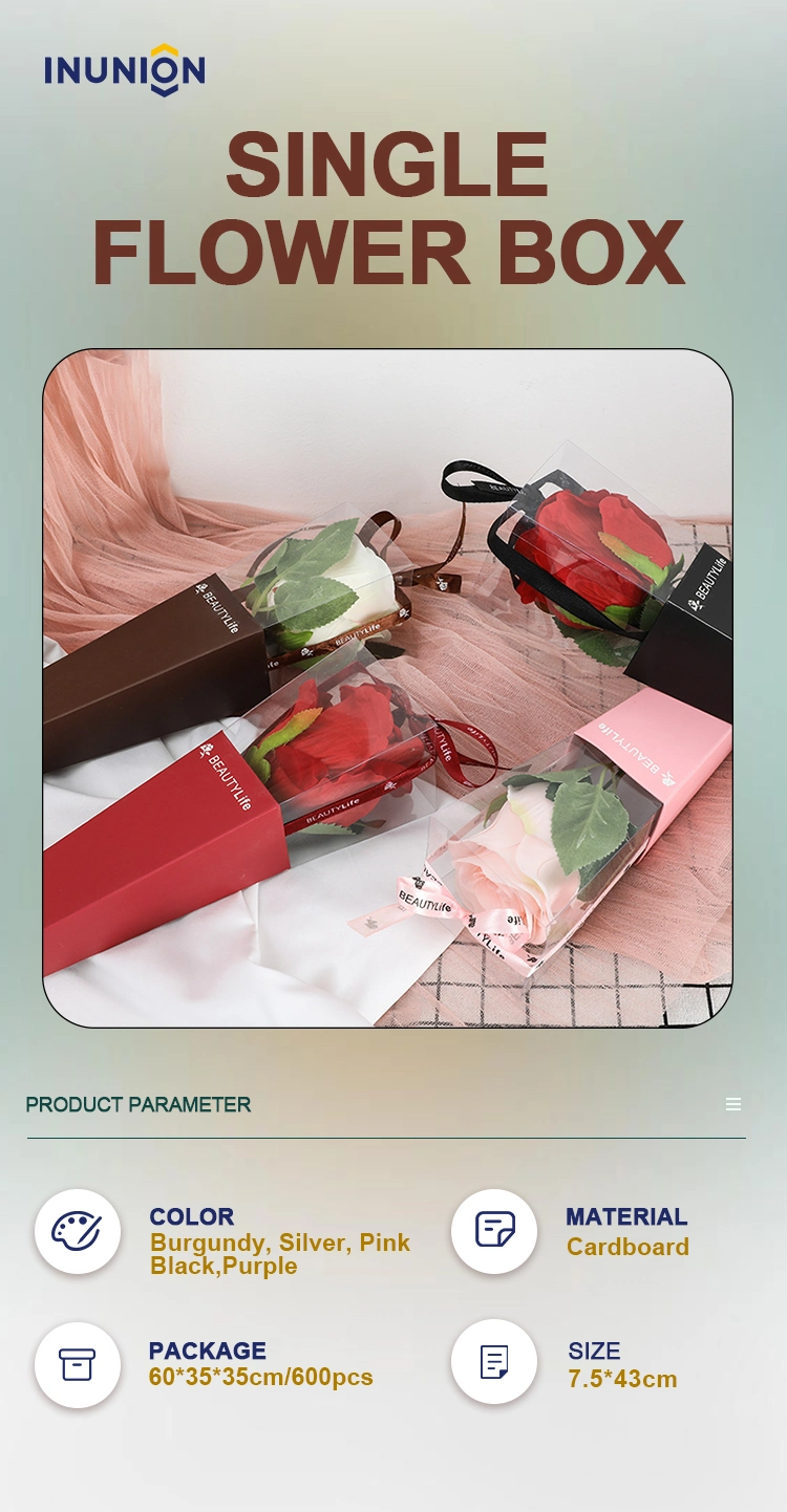 Floral Gift Bag Wholesale Singe Flower Bag