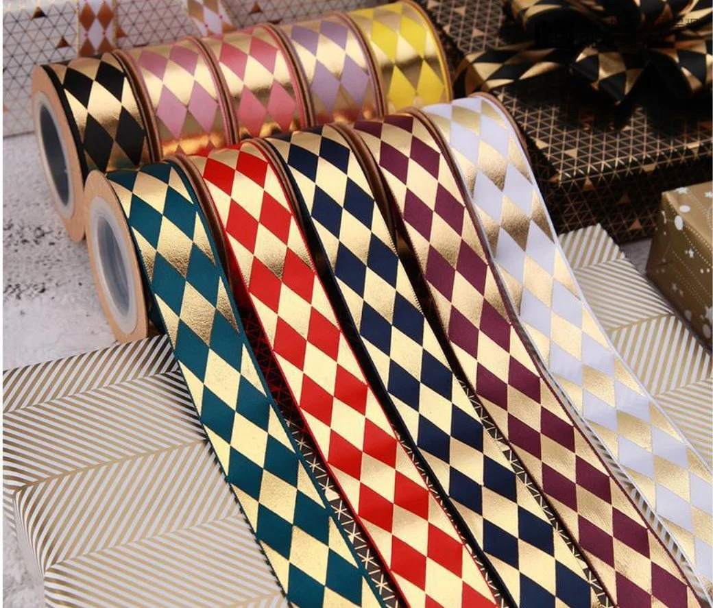 Grosgrain Ribbon Colorful Ribbon Gift Box Flowers Packaging Accessories