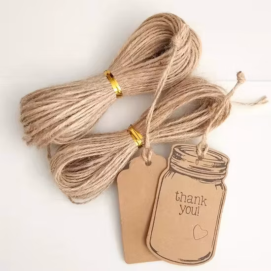 Kraft Paper Gift Tags Dovetail Thank You Handmade Gift Card Baking Packaging Accessories Listed