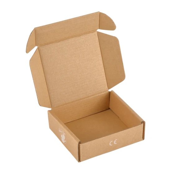 Carton Box Eco Friendly Brown Kraft Folding Carton Boxes Packing Cardboard Shipping Boxes
