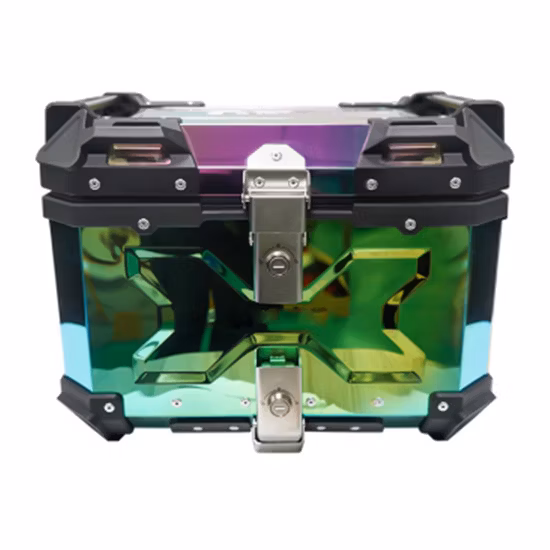 Portable Motorcycle Delivery Box Hot Sale Electric Scooter Rear Box Hot Sale Motorcycle Tail Box Large Capacity Cargo Delivery Box Rear Tail Luggage Trunk Box