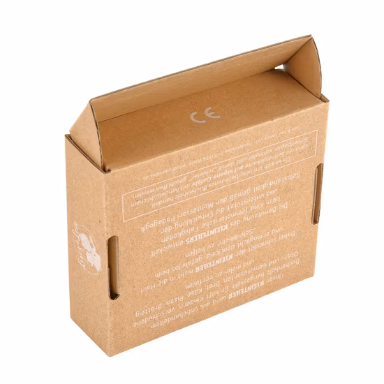 Carton Box Eco Friendly Brown Kraft Folding Carton Boxes Packing Cardboard Shipping Boxes