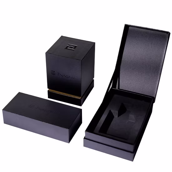 Customized Base and Lid Cardboard Jewelry Packaging Gift Box